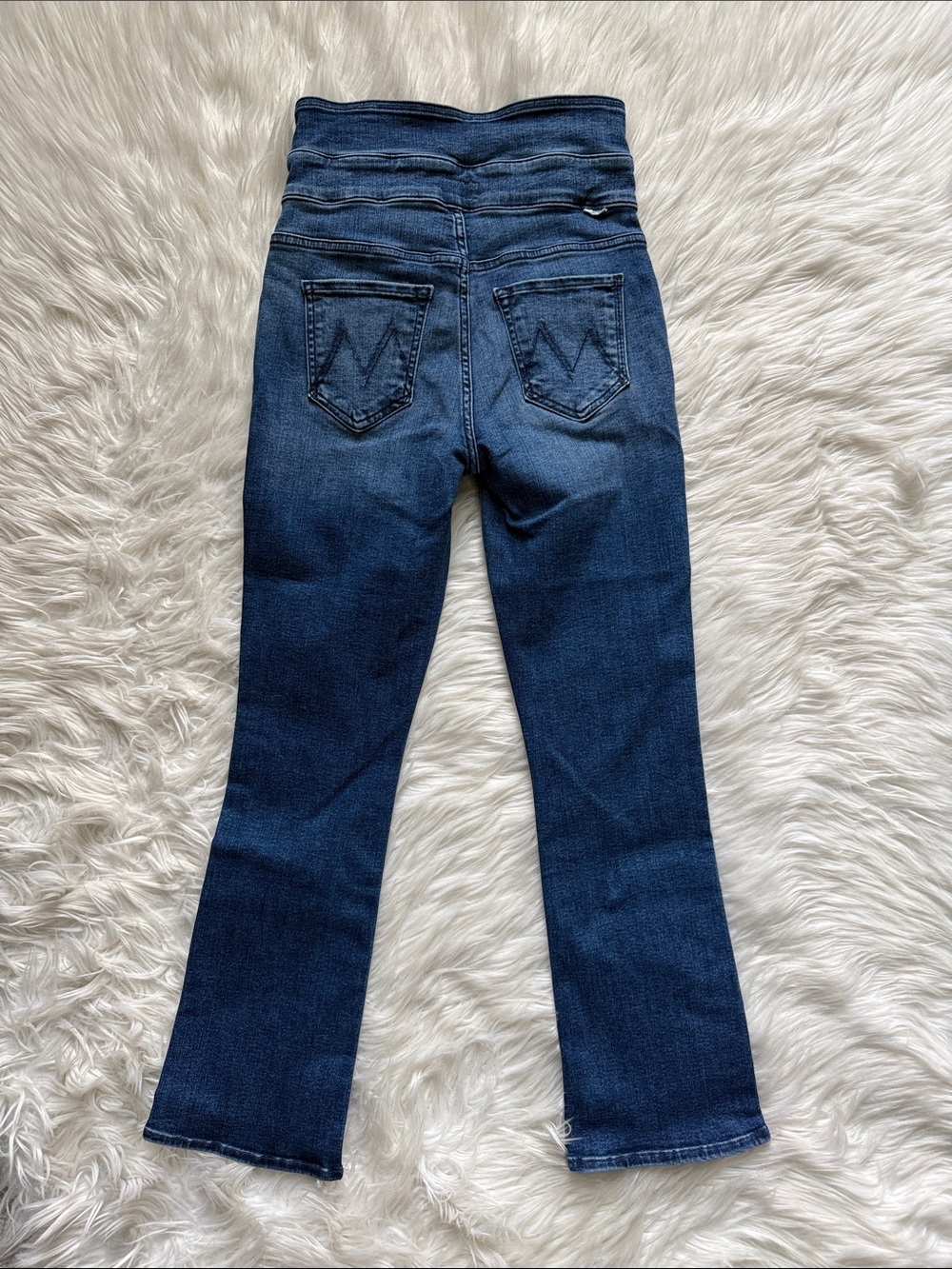 MOTHER “The Triple Stack Insider Ankle” Chick Flick Jeans Size 25 - Picture 6 of 15